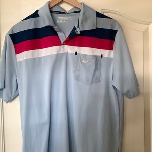 Nike golf shirt.  Mens dri fit